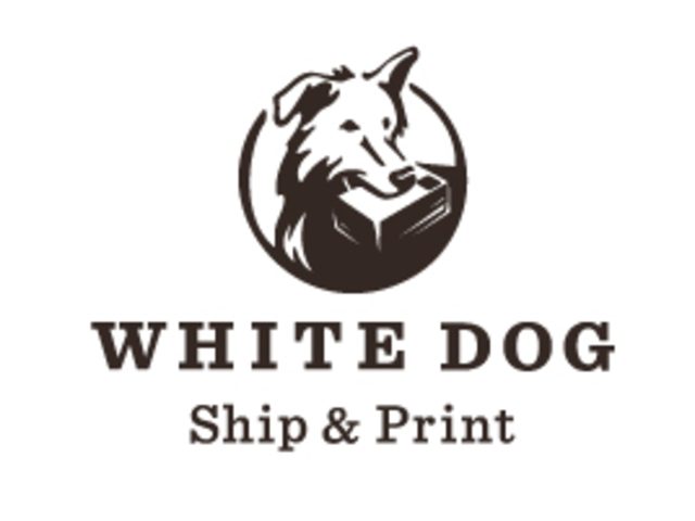 White Dog Ship & Print