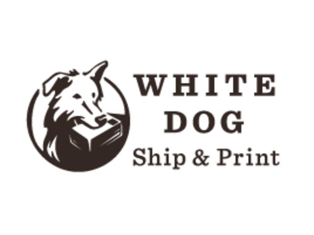White Dog Ship & Print
